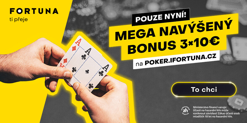 Fortuna Poker bonus 3x10EUR