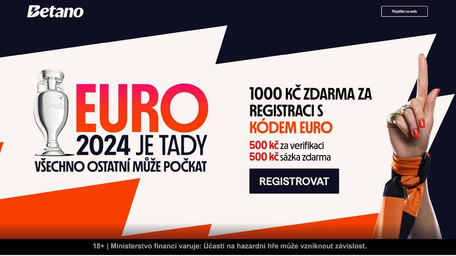 Jak si vsadit na Čechy na EURO2024