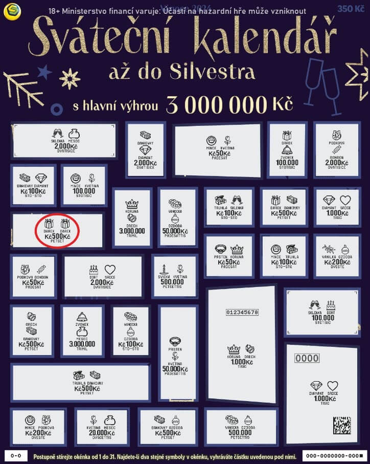 Sváteční kalendář až do Silvestra