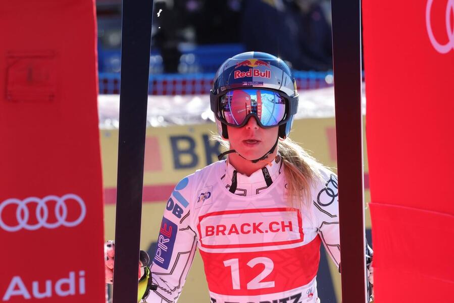 Ester Ledecká dnes Super G St. Anton 2025