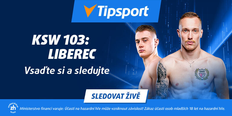 Sledujte MMA turnaj KSW 103 v Liberci s Brichtou a dalšími Čechy