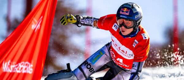 Ester Ledecká dnes kdy jede snowboard